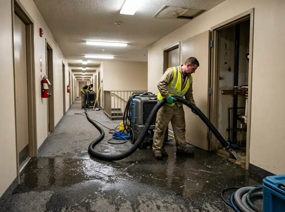 multi-unit-apartment-hallway-f-005 — frequently asked questions, Emergency Burst Pipe Water Extraction & Removal in Skiatook…